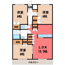 グランフォルム Ⅱの物件間取画像